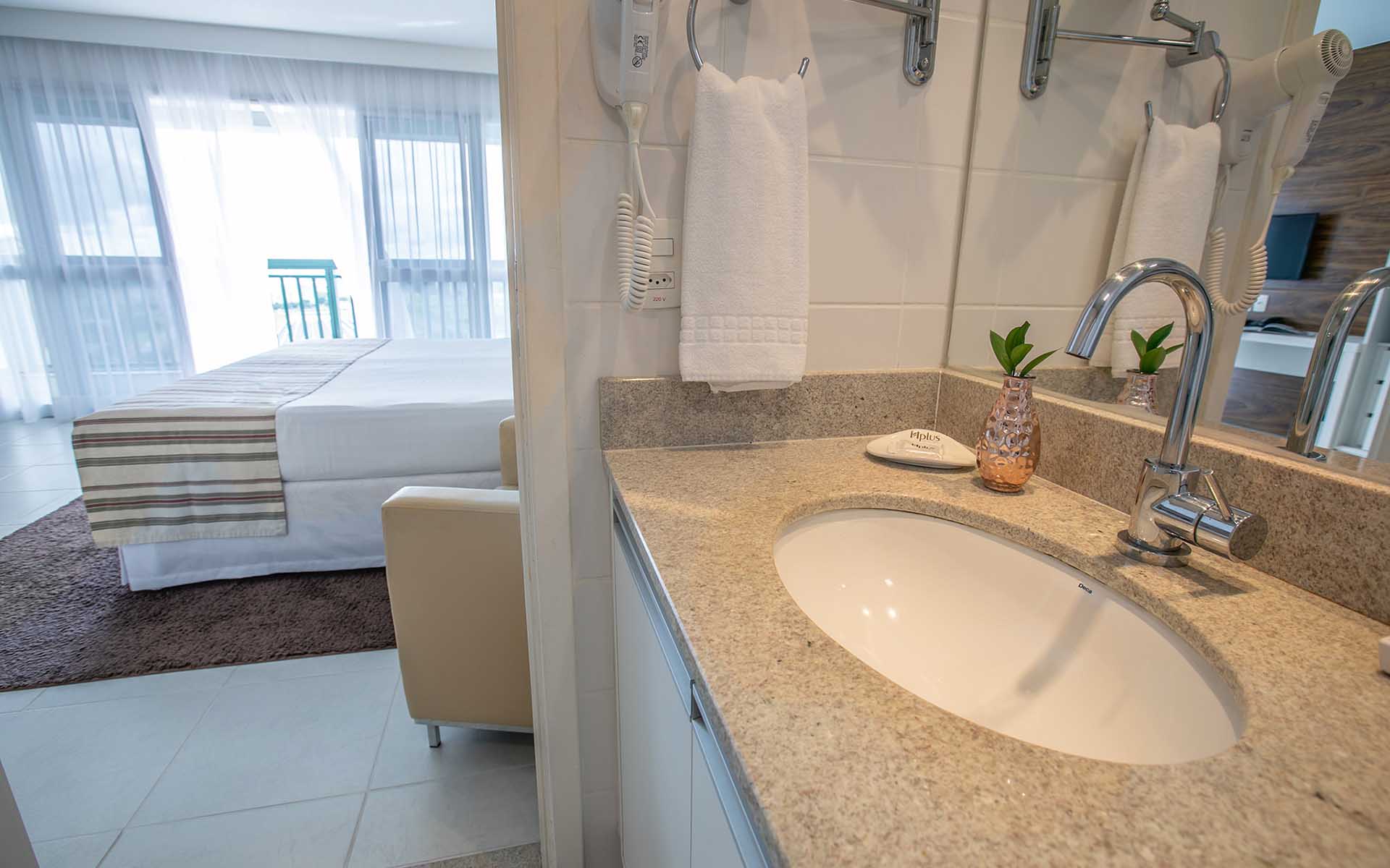 suite luxo view hotel vision hplus em brasilia