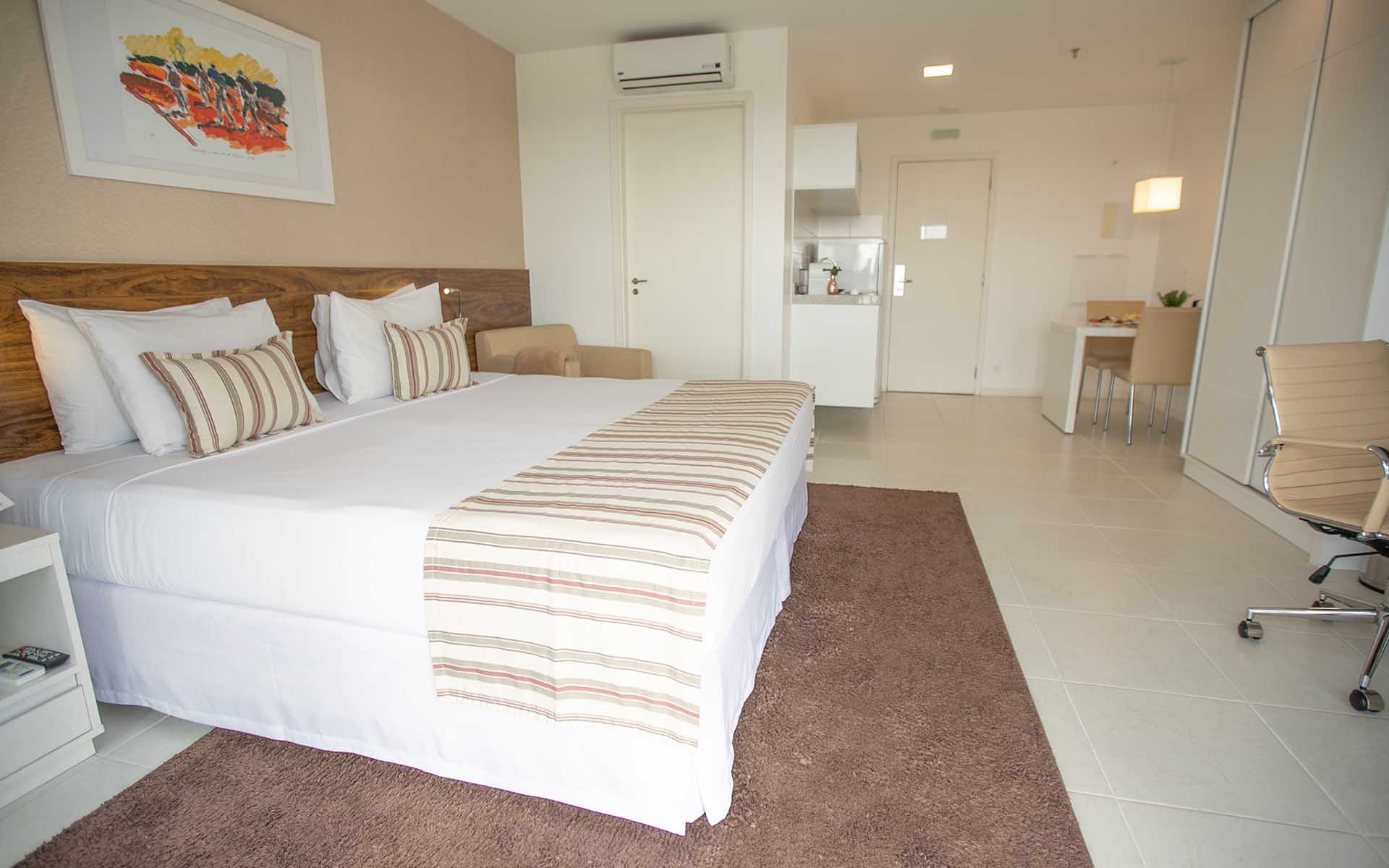 suite luxo view hotel vision hplus em brasilia