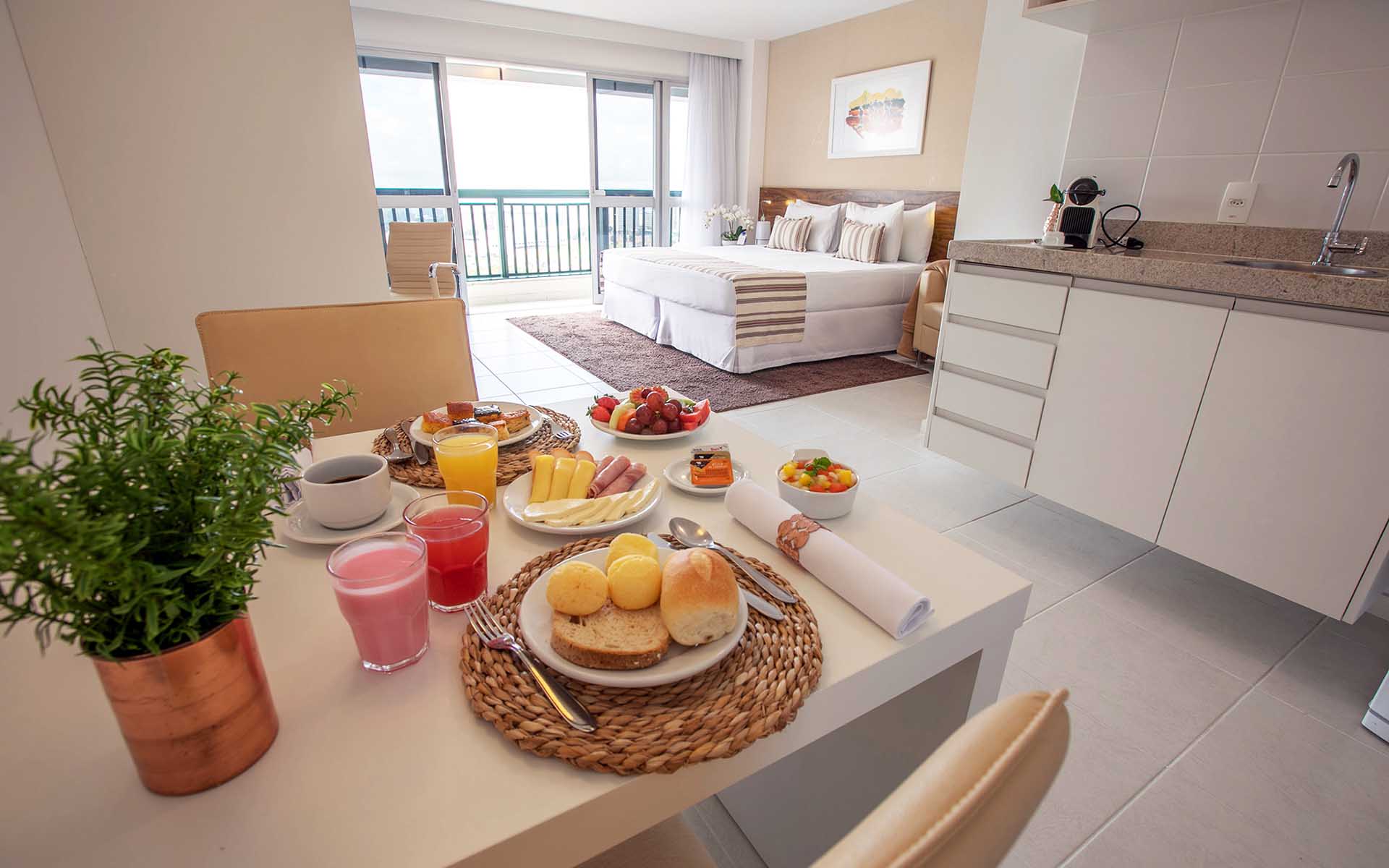 suite luxo view hotel vision hplus em brasilia