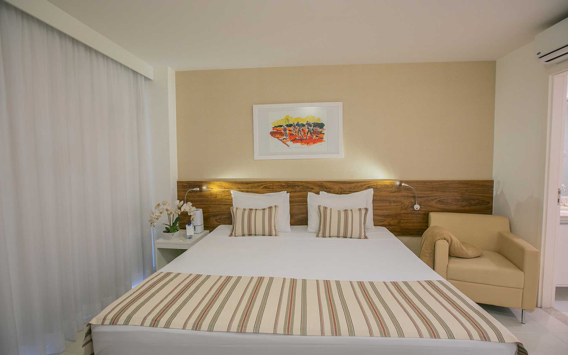 suite luxo view hotel vision hplus em brasilia