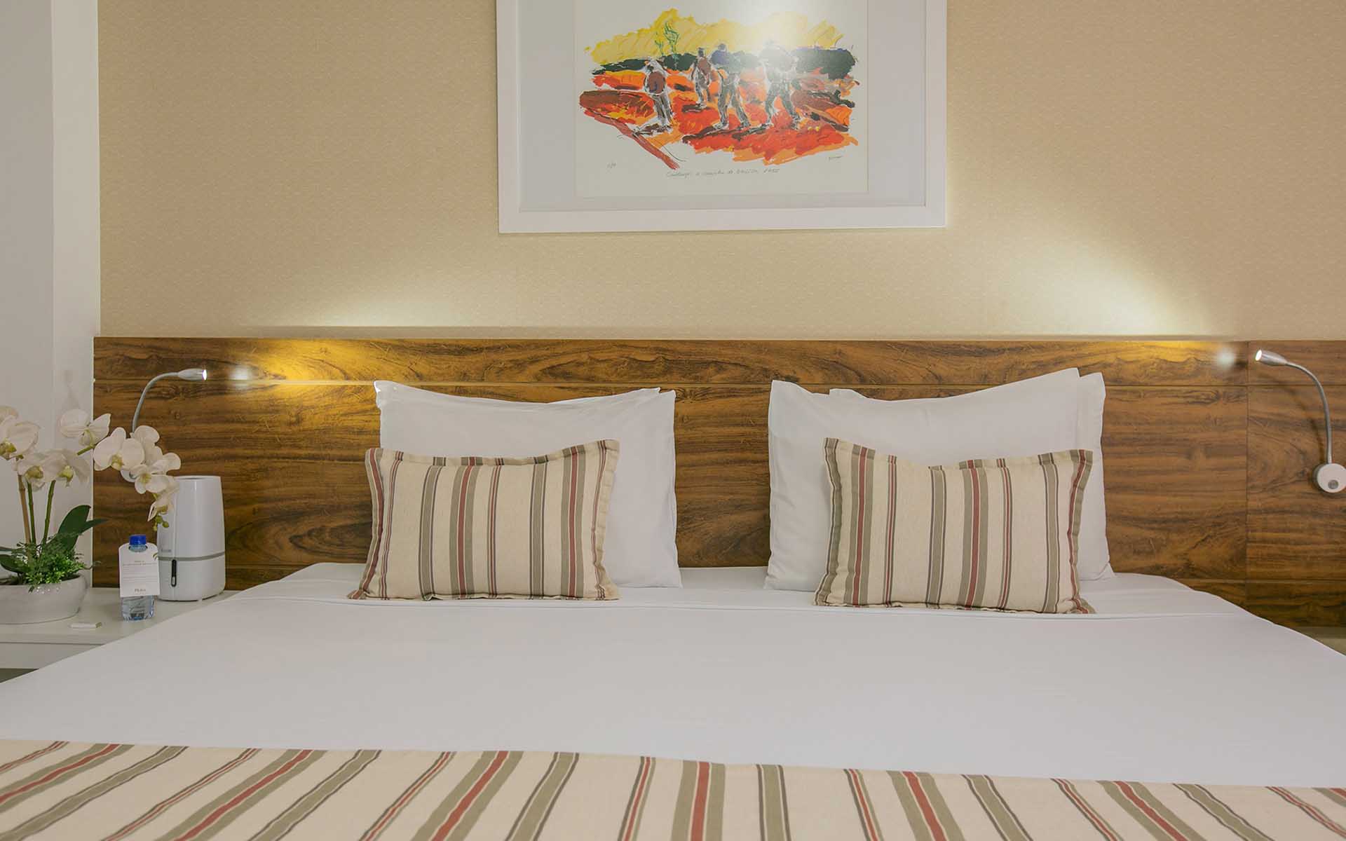 suite luxo view hotel vision hplus em brasilia