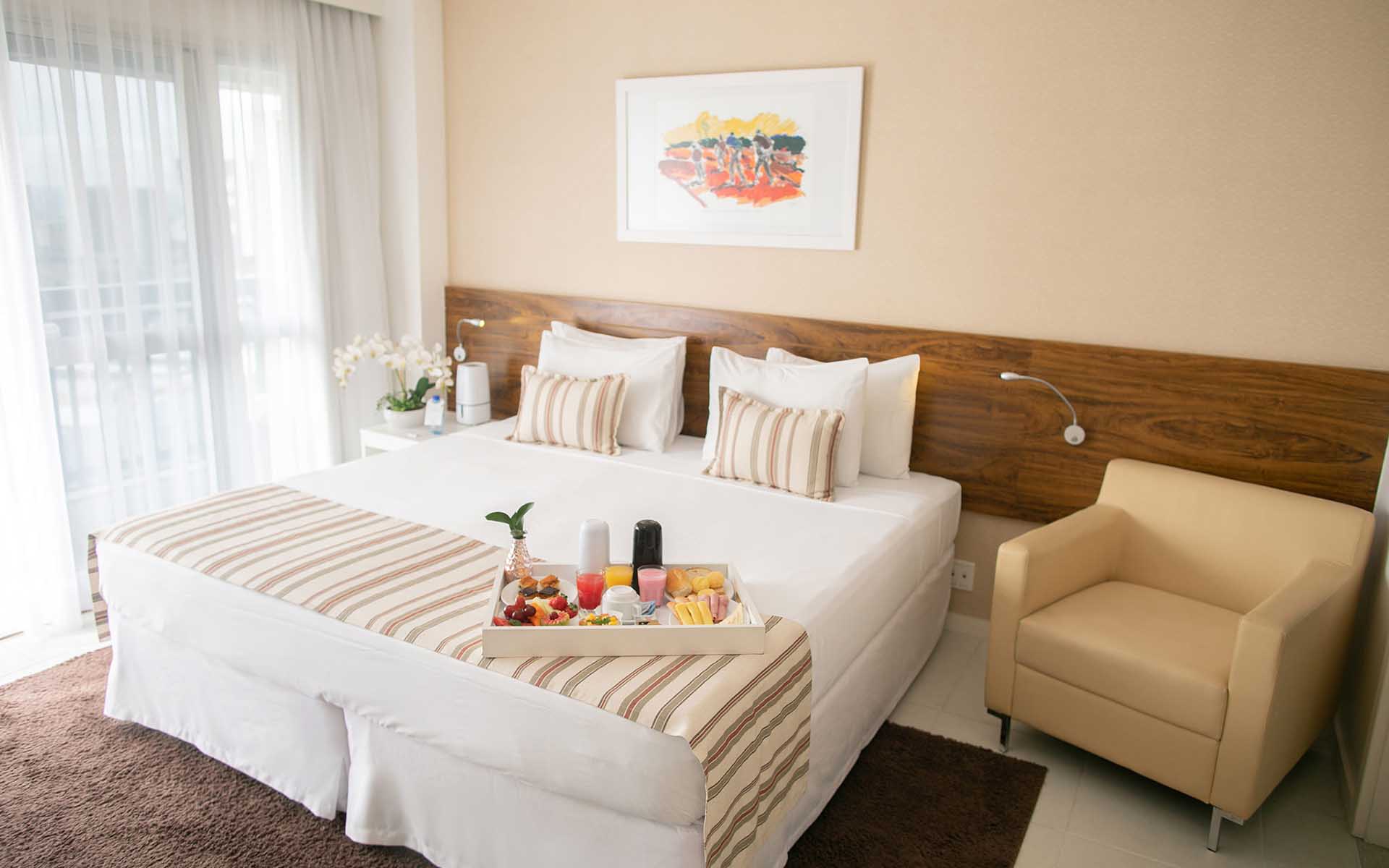 suite luxo view hotel vision hplus em brasilia