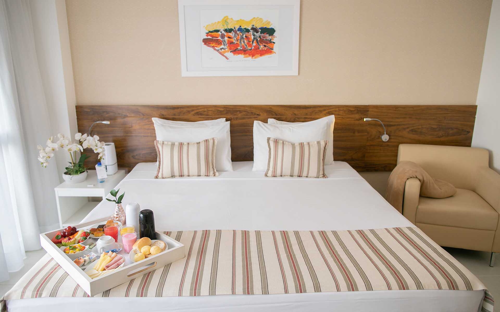 suite luxo view hotel vision hplus em brasilia