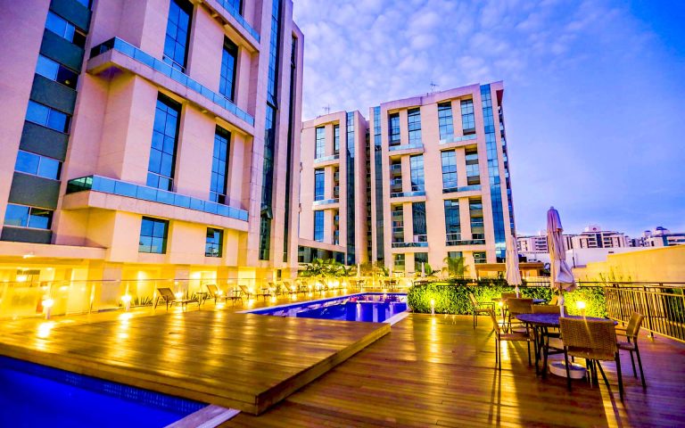 flat apart hotel em brasilia hplus vista park sul