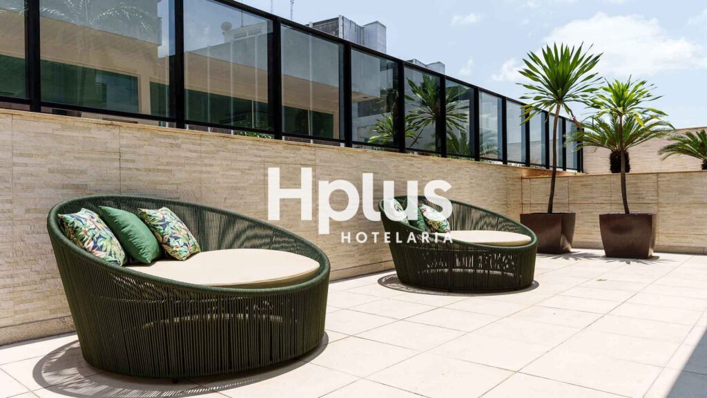 Terraço do Hotel Athos